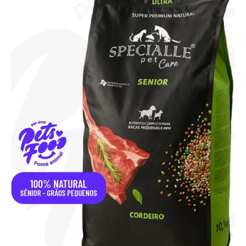Ração Specialle Pet - Sênior Natural - Cordeiro 10kg