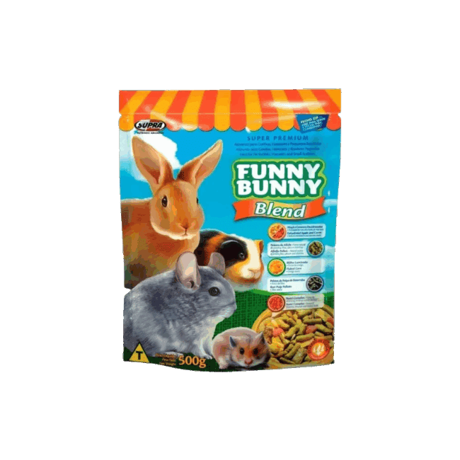 Ração Para Coelhos Funny Bunny Blend 500g