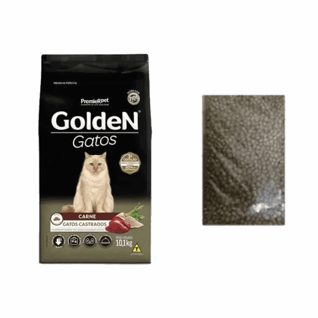 Golden Gatos Castrados Carne Granel 1kg