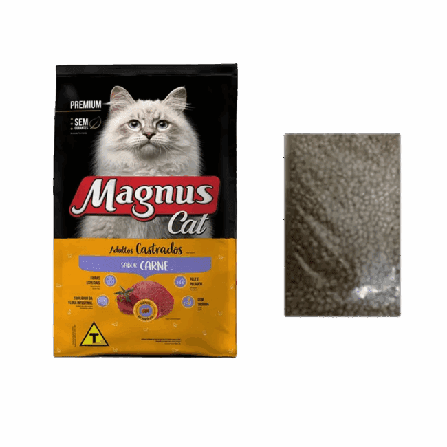 Magnus Cat Gatos Castrados Carne Granel 1kg