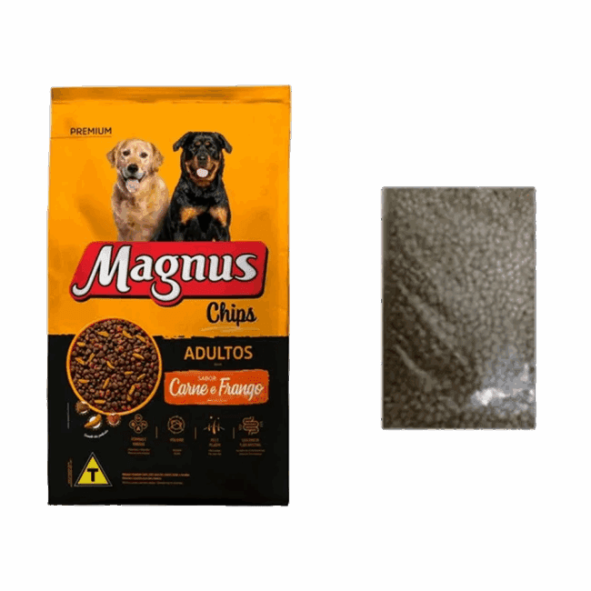 Magnus Chips Pequeno Porte Granel 1kg