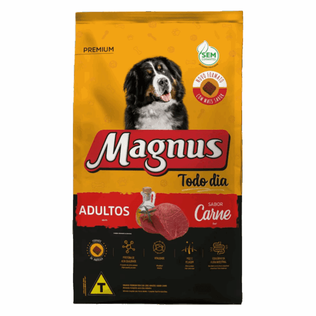 Magnus Todo Dia Carne 15kg