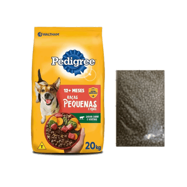 Pedigree Raças Pequenas Carne Granel 1kg