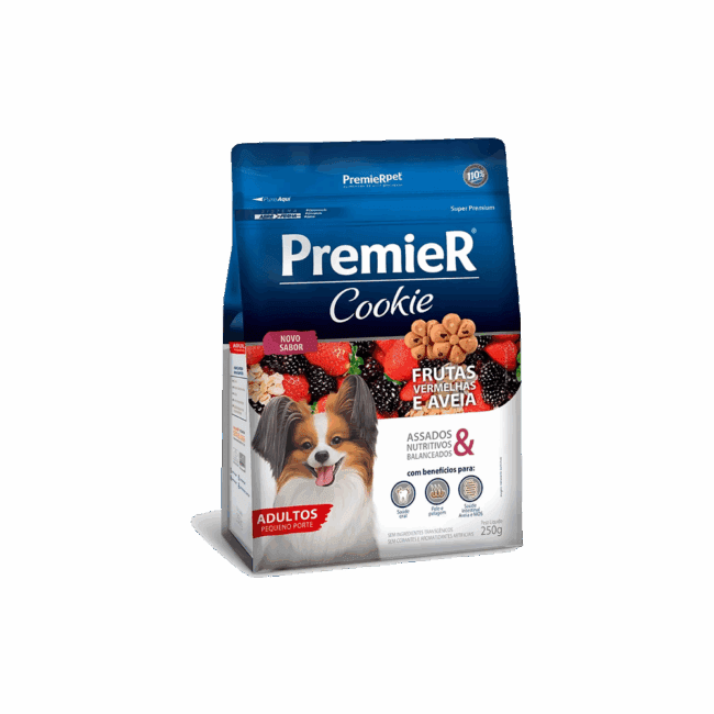 PremieR Cookie Frutas Vermelhas 250g