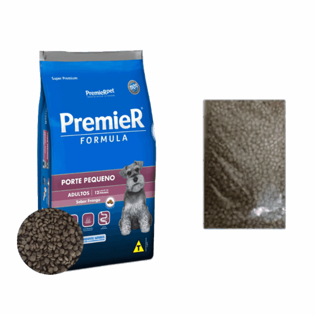 Premier Fórmula Frango Adulto Raças Pequenas Granel 1kg