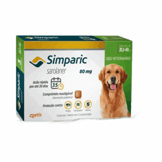 Simparic 80mg 1 Comprimido