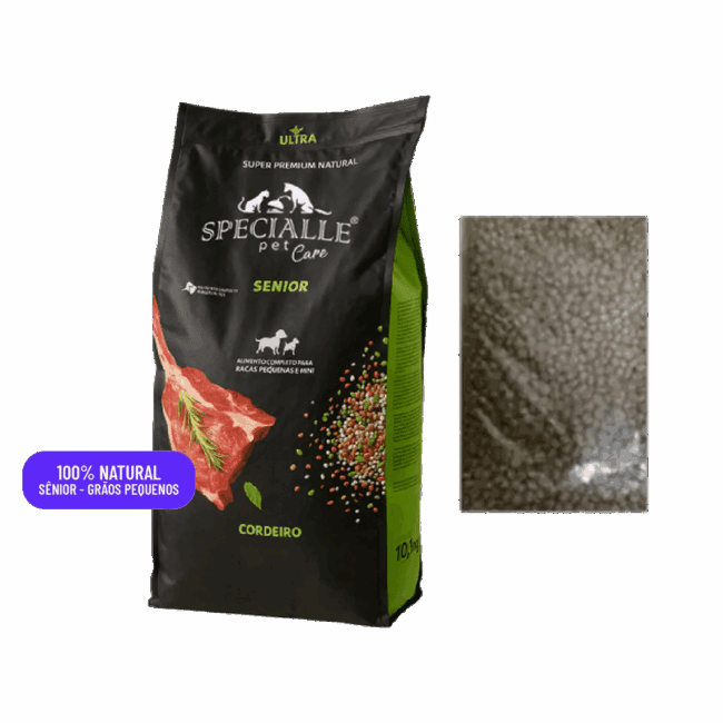 Specialle Sênior Cordeiro Raças Pequenas Granel 1kg